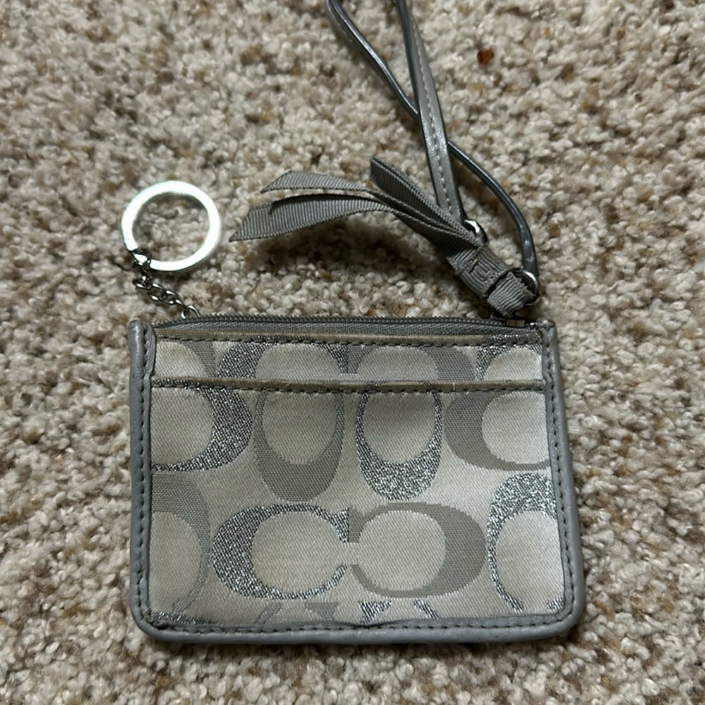 Coach card holder